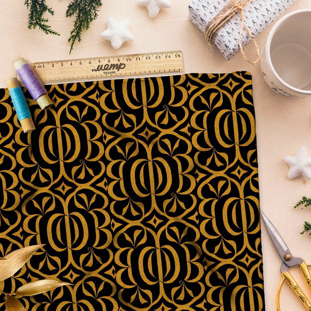 Ткань флис итальянский королевский двор