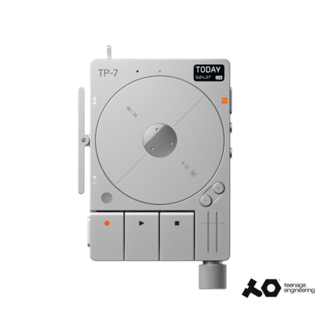 Teenage Engineering TP-7 silver