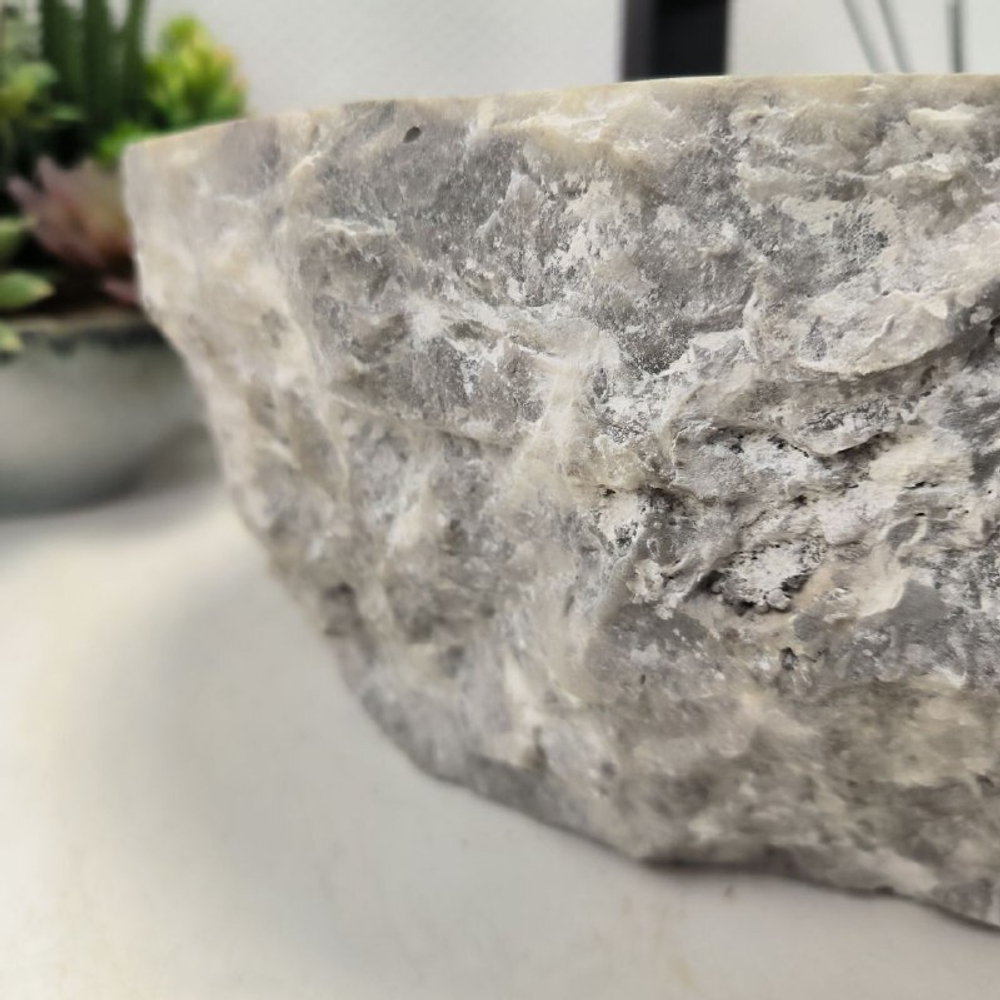 Раковина из оникса Erozy Grey EO-62570 51*41*15 0093