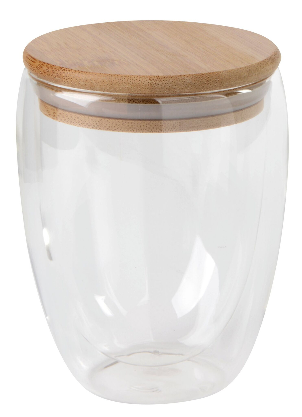 Стакан с двойными стенками BAMBOO ART M, объем ок. 350 ml