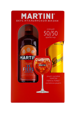 Martini Fiero 0,75 л. + Schweppes Tonic