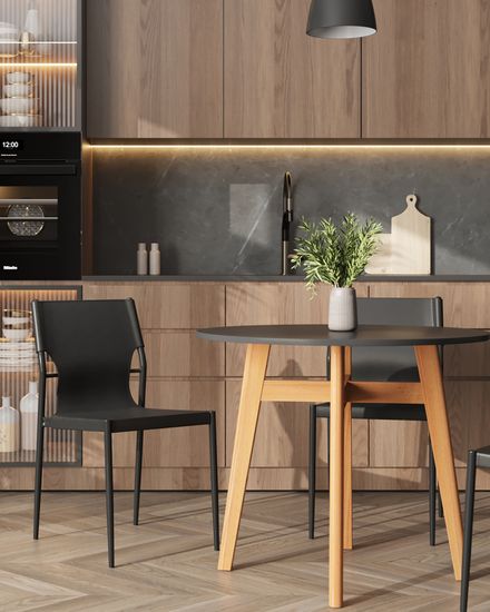 Стул обеденный West черный