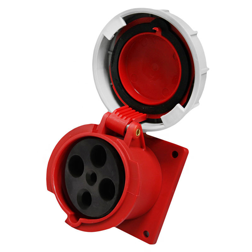 Розетка 3442 стац. СУ 3P+PE 125А 380В IP67