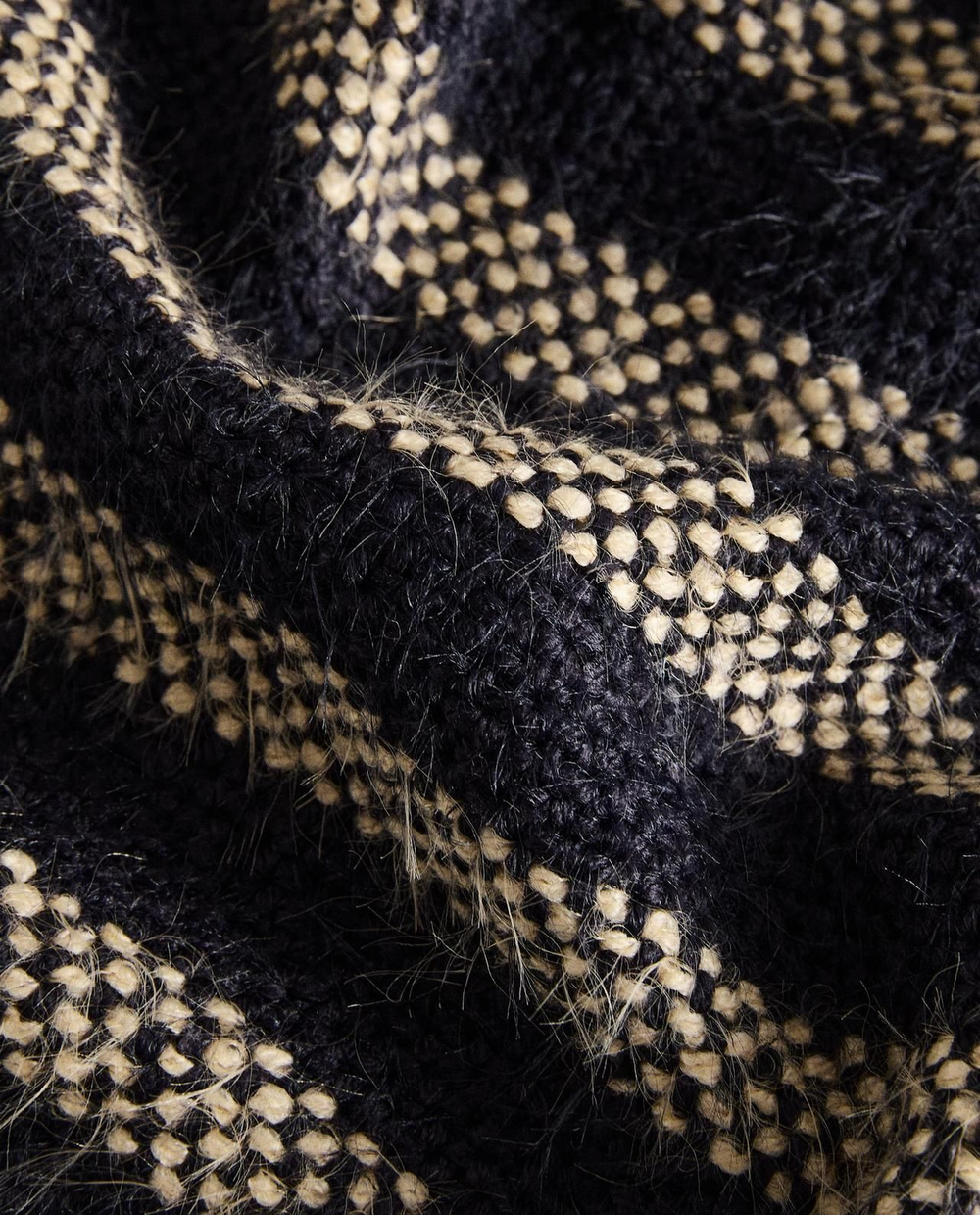 Zara Home - Полосатое одеяло, синий, 140x190 см