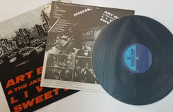 Винтажная виниловая пластинка LP Art Blakey and The Jazz Messengers Live At Sweet Basil (Japan 1985)