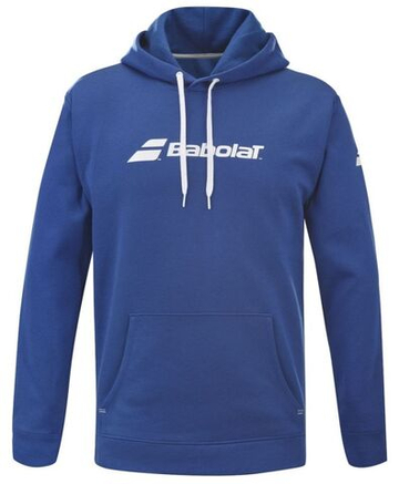 Мужская теннисная кофта Babolat Fitness Hood Sweat Men - синий содалит
