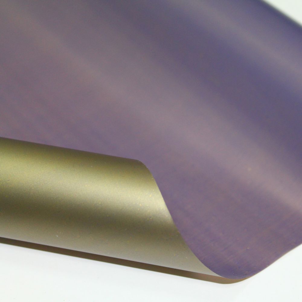 Пленка Корея 2-х ст ТЕМНО-ФИОЛЕТОВЫЙ/ХАКИ (10м)