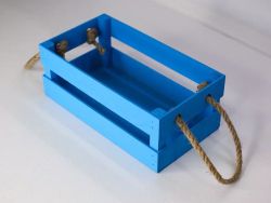 Кашпо деревянное 24.5×13.5×9 см "Двушка Лайт" Дарим Красиво 2219799