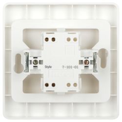 Выключатель Intro Style 7-101-01 10А-250В, IP20, СУ, белый | Intro