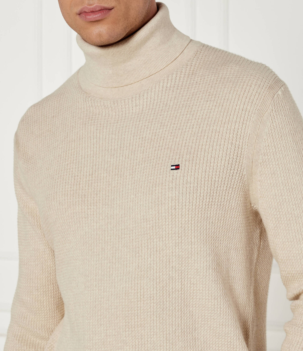 Гольф Tommy Hilfiger - кремовый(MW0MW36526)