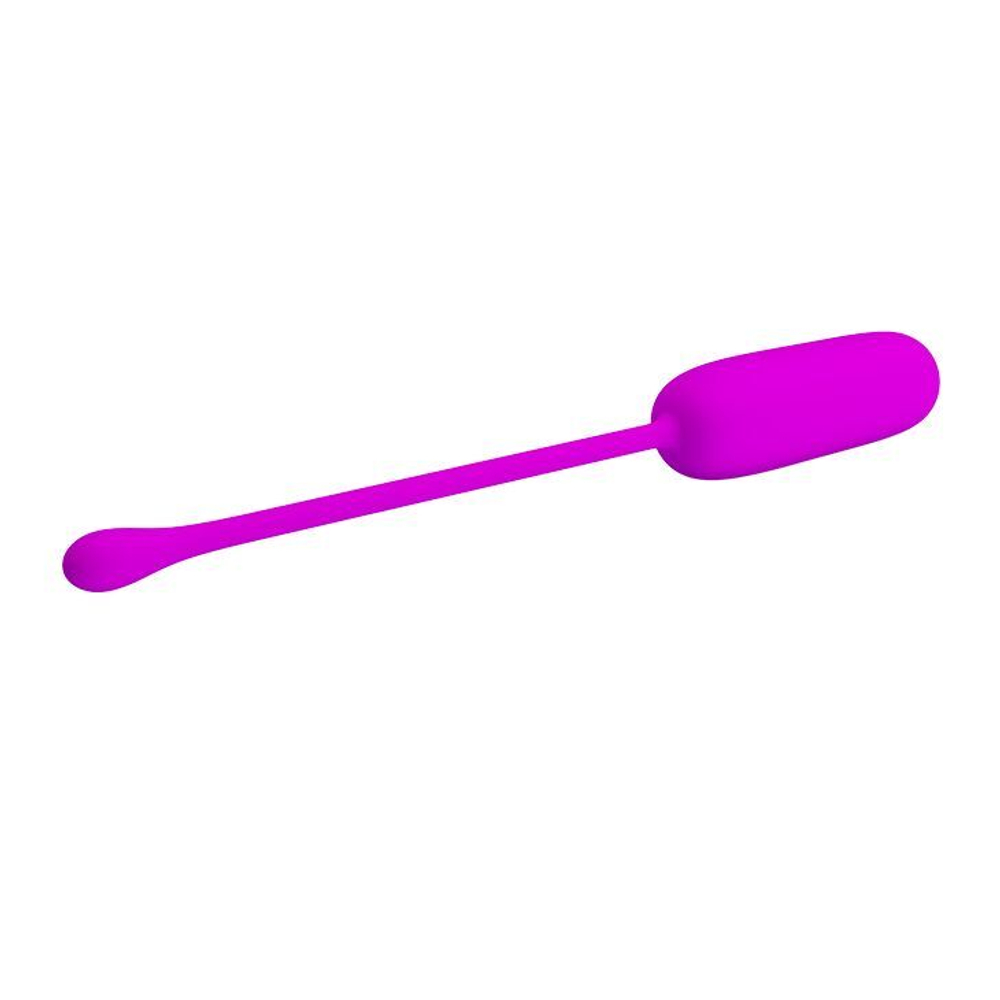 Лиловое перезаряжаемое виброяйцо Joyce (Цвет: лиловый)