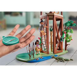 Playmobil - исследовательская башня Wiltopia с компасом 71008
