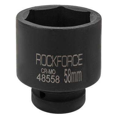 Головка ударная 1'', 58мм (6гр.) RockForce RF-48558