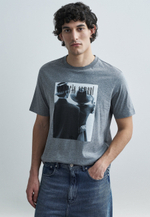 Emporio Armani Футболка с принтом - Серый