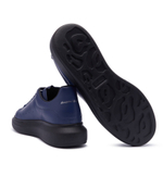 Кожаные кроссовки Alexander McQueen - темно-синий(727388 WIEE0)