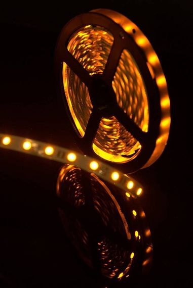 Светодиодная лента SWG 14,4W/m 60Led/m 5050SMD желтый 5M SWG560-12-14.4-Y-M 009262