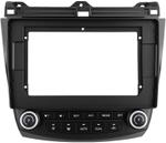 Магнитола для Honda Accord 7 2003-2008 (рамка вниз) - FarCar BX877 монитор 13" 2K QLED на Android 13, Быстрая, CarPlay, 4G SIM-слот