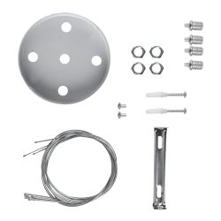 Монтажный набор ЭРА SPO-AC-MOUNTKIT-4W для светильников LED ЭРА Geometria белый