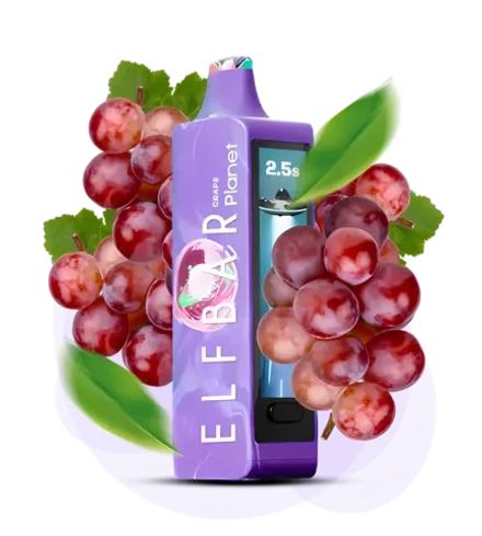 Elf Bar Planet 25000 - Grape (5% nic)
