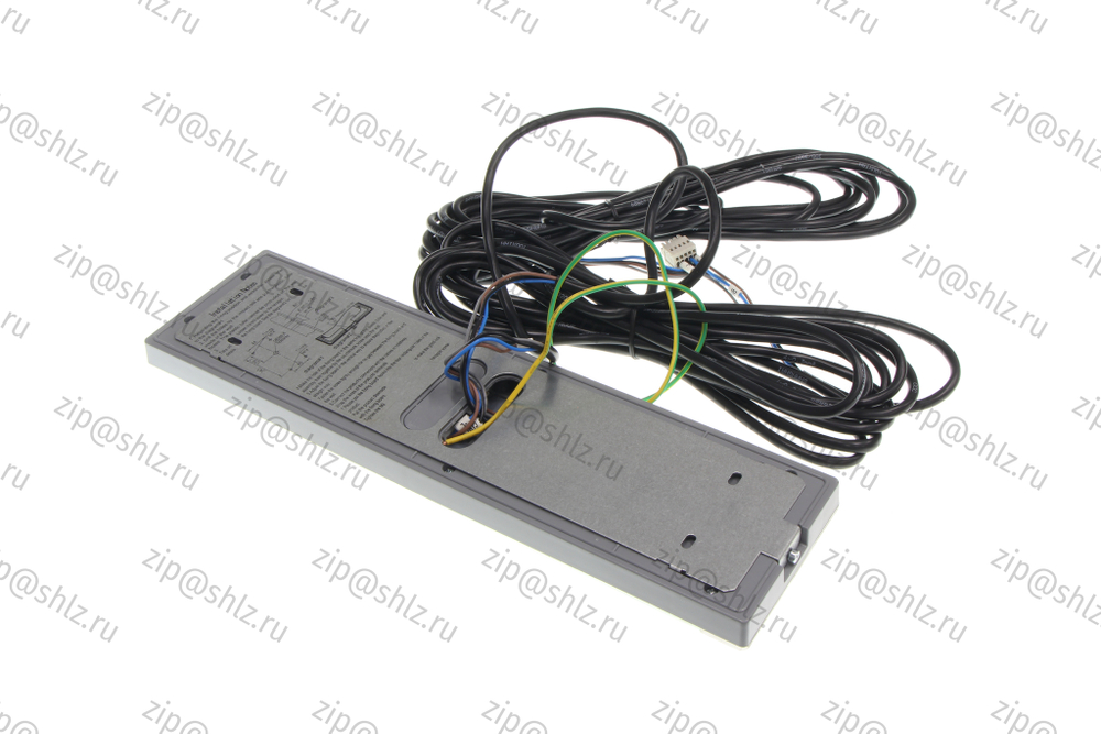 Пост вызывной однокнопочный, круглая кнопка, символ "Стрелка вниз", лицевая панель - белое матовое стекло, BHS-522SH-W-CA-WRUC-R331CCOLT-S-W-C50SH