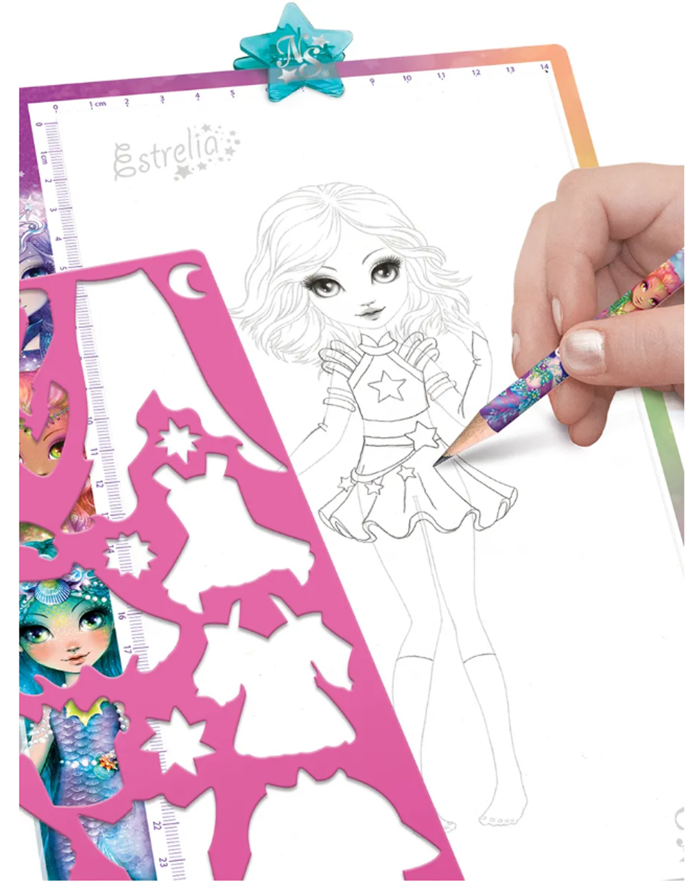 Детский световой планшет Дизайнера, серия Space Nebulous Stars