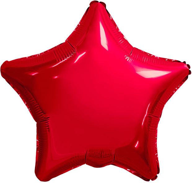 Ag Шар Звезда 19''/48 см, Красный (БГ-17)