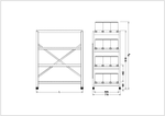 Шкафы и конструктивы 4E-PGL 4-15 H