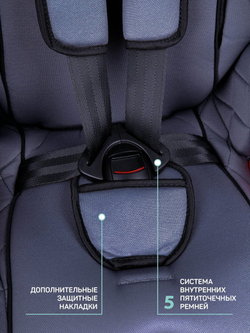 Автокресло детское AMAROBABY Professional, группа 0+/I/II