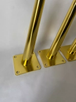 Ножки мебельный опоры Золотые Шпага 200 мм/4 штуки