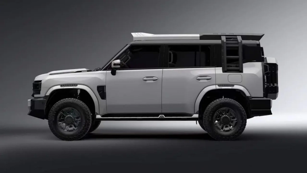 Силовой обвес для Jetour Traveller T2 2023+ Джетур Платформа на крышу Бампер Лестница Арки Спойлер