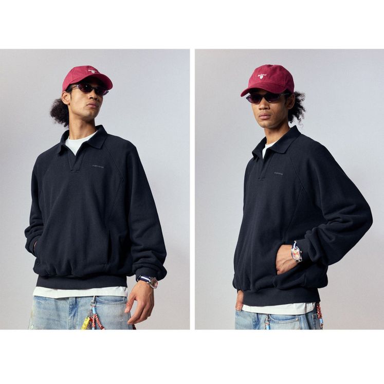 25NOWY0080829 Свитшот NOTHOMME Polo type MONTE, синий темный