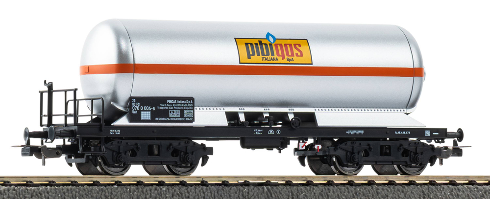Вагон-цистерна для перевозки газа Pibi Gas FS, эпоха IV