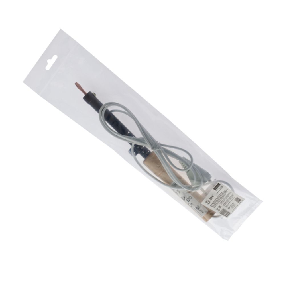 Паяльник ЭРА ЭПСН с деревянной рукояткой 230 В 25 Вт