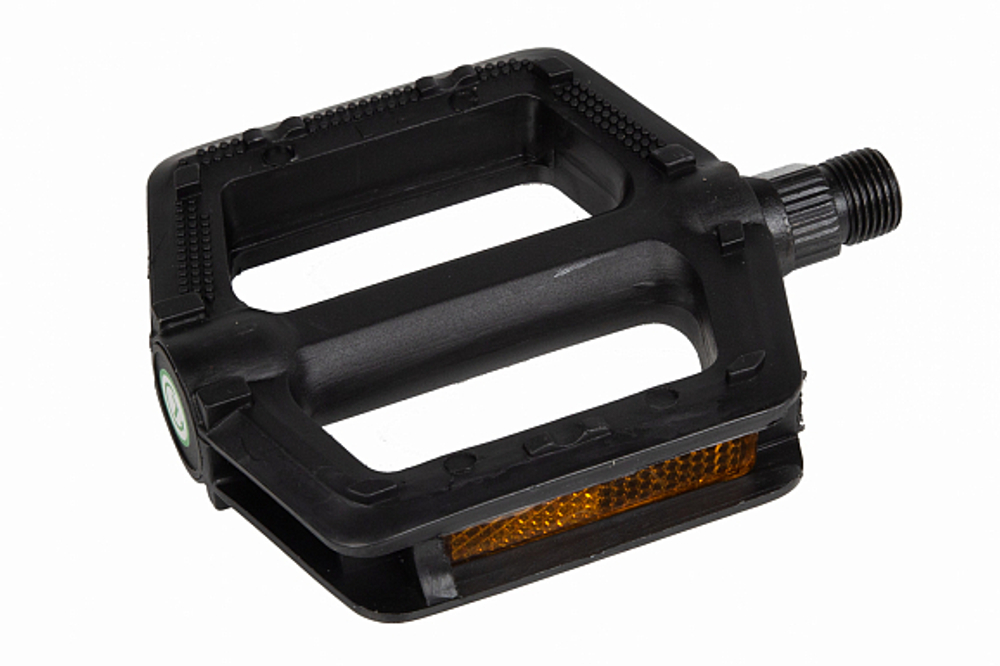 Педали MX-P896, ось 9/16" со светоотражателями, полипропиленовые чёрные