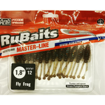12 шт. 4,5 см Рыболовные, силиконовые приманки рачки. Головастик RuBaits Fly Frog Набор для рыбалки на щуку, судака, окуня, форель Для зимней рыбалки, микроджиг.