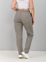 Брюки Б-032/гусинаялапка-коричневая