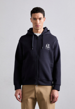 Armani Exchange Толстовка на молнии - Синий