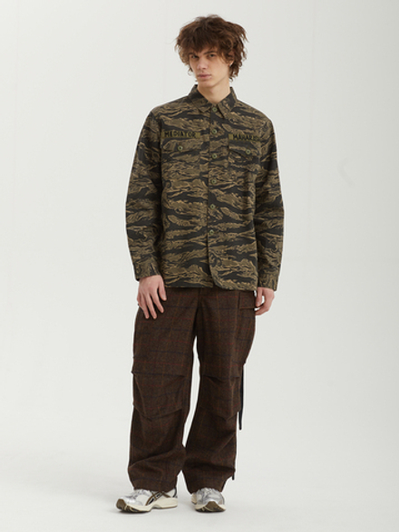 Мужские Брюки Wool Check M65 Cargo