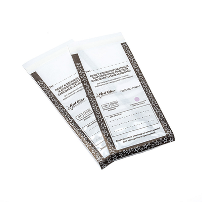 Пакеты комбинированные Белые 100*200 100 шт, Red Star