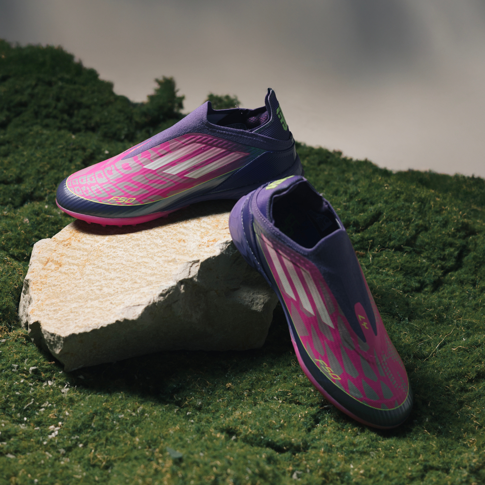 TF / Adidas F 50 / Purple White Lucid Lemon LY
