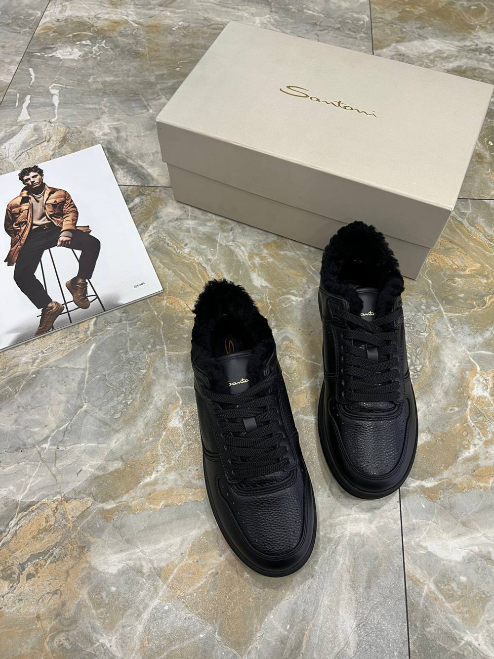 Кеды Santoni