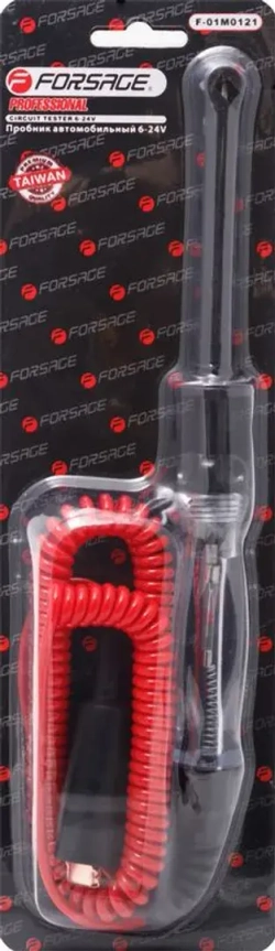 Пробник автомобильный 6-24V (длина провода - 3,5м) Forsage F-01M0121