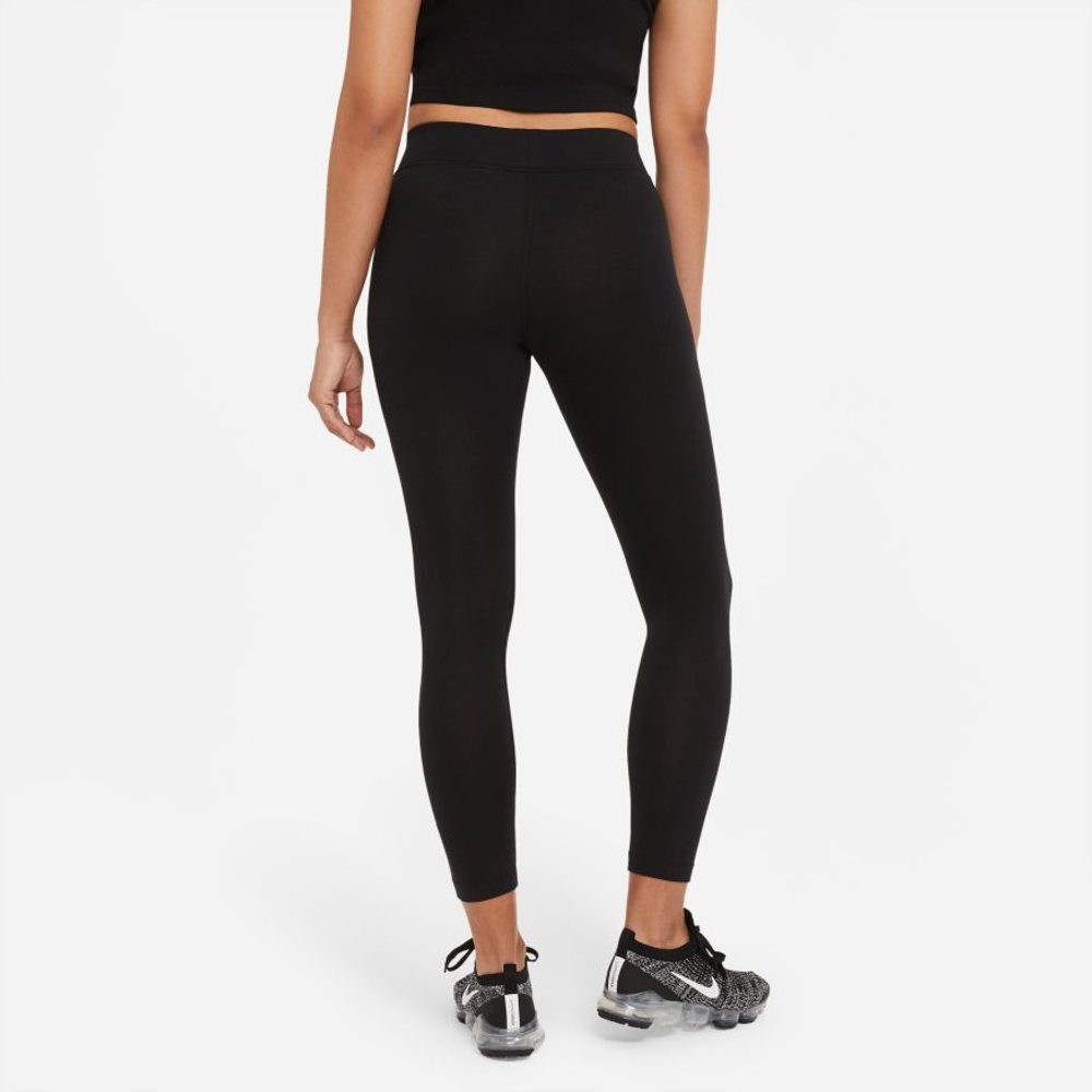 Leginsy Nike SportsWear Essential Women's 7/8 Mid-Rise Leggings - черный