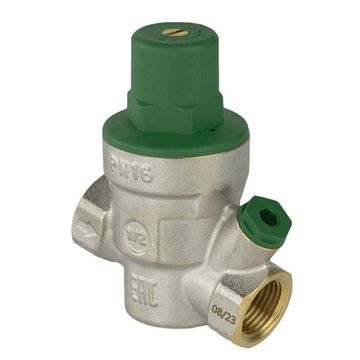 Редуктор давления Valtec 1/2", 1–5 бара, до +80°C, регулируемый мембранный (VT.089.N.04)