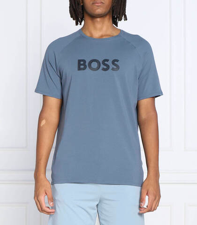 футболка dynamic BOSS BLACK - голубой(50479361)