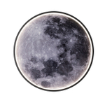 Настенно-потолочный светодиодный светильник 43Вт, 3136Лм, 3000-6500К, Ra>80,  металл/силикон, черный