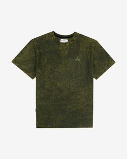 Футболка Acid Wash Boat Logo Зеленая