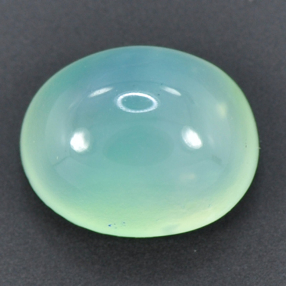 Хризопраз (Кабошон овал 9.95 x 7.95 мм)