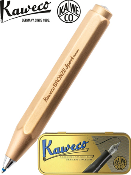Шариковая ручка Kaweco BRONZE Sport 1.0 мм (10002167) бронзовый корпус