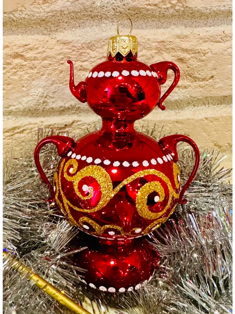 Елочное украшение-Самоварчик